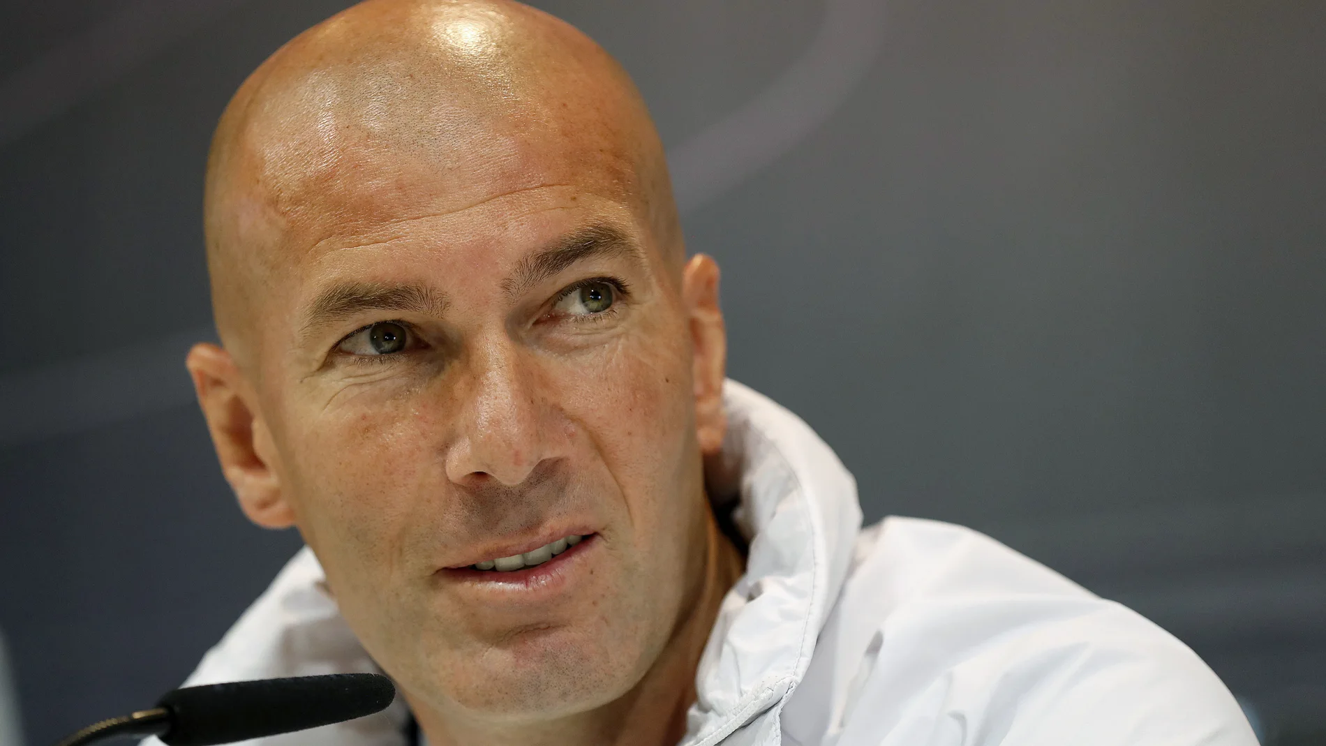 Zinedine Zidane, en rueda de prensa Zinedine Zidane, en rueda de prensa