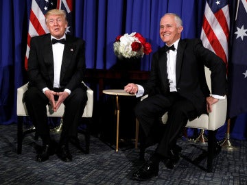 Donald Trump y el primer ministro australiano