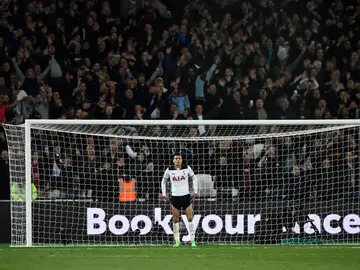 Dele Alli, en soledad tras la derrota ante el West Ham Dele Alli, en soledad tras la derrota ante el West Ham