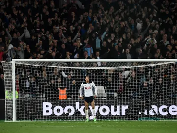 Dele Alli, en soledad tras la derrota ante el West Ham Dele Alli, en soledad tras la derrota ante el West Ham