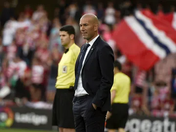 Zidane, en un partido Zidane, en un partido