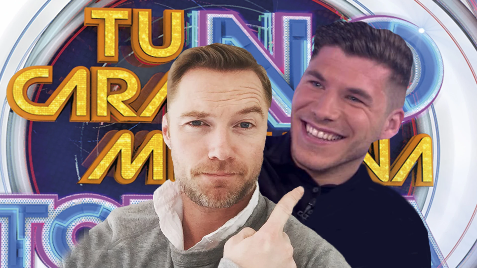 Ronan Keating y su imitador