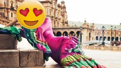 El posado más flamenco de María León