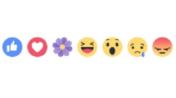 Qué significa la flor morada que ha aparecido en las reacciones de Facebook?