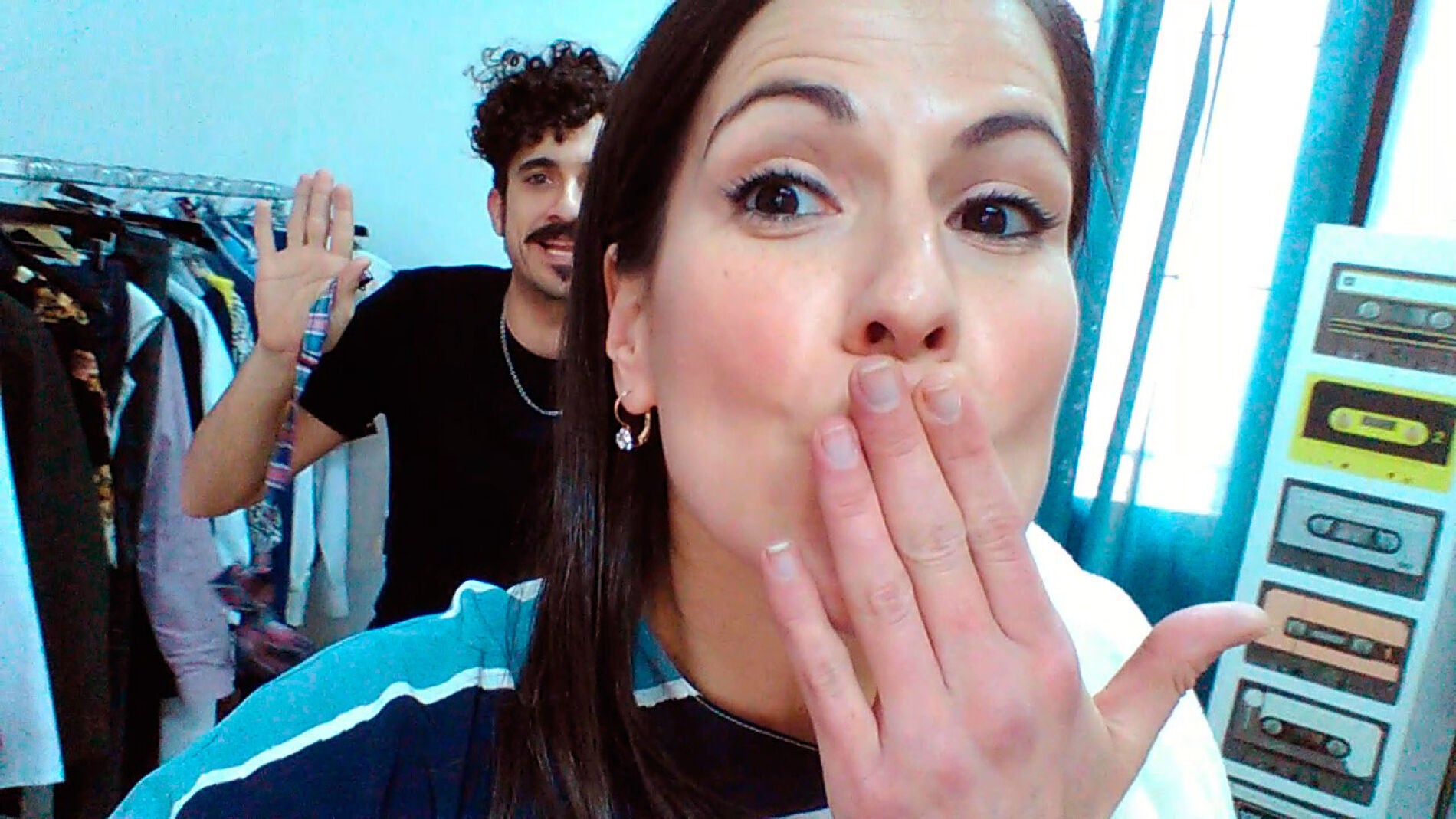 El equipo de vestuario