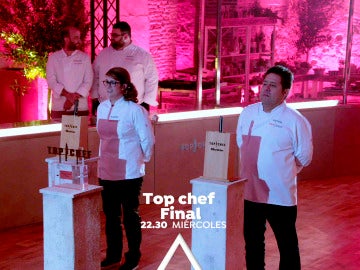 El miércoles llega la ansiada final de la cuarta edición de 'Top Chef'