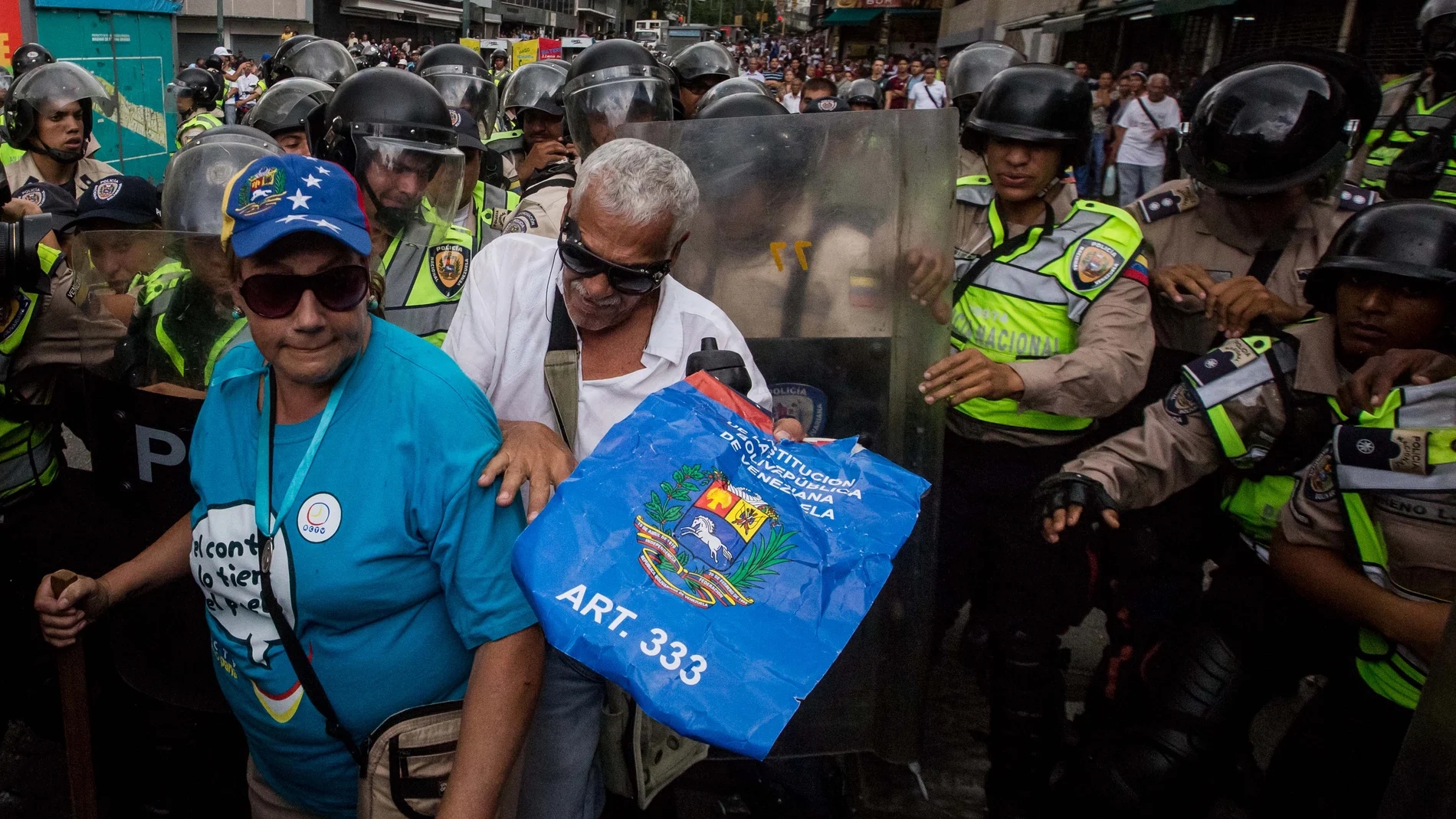 Los más mayores se manifiestan en Venezuela Los más mayores se manifiestan en Venezuela