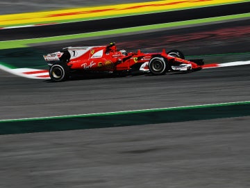 Raikkonen, en el GP de España