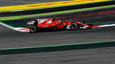 Raikkonen y Ferrari lideran los Libres 3 de España con Sainz noveno y Alonso décimo