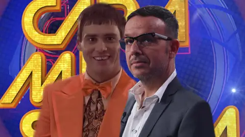 El peinado de Àngel Llàcer y su peinado al estilo Jim Carrey El peinado de Àngel Llàcer y su peinado al estilo Jim Carrey