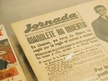 Una exposición en Madrid conmemora los 100 años del nacimiento de Manolete Una exposición en Madrid conmemora los 100 años del nacimiento de Manolete