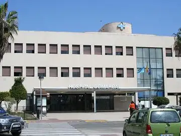 Fachada de un hospital de Melilla Fachada de un hospital de Melilla