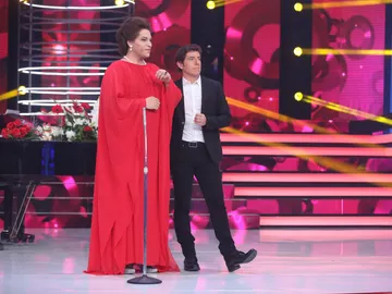 Mónica Naranjo se emociona con Adrián Quiles como María Callas Mónica Naranjo se emociona con Adrián Quiles como María Callas