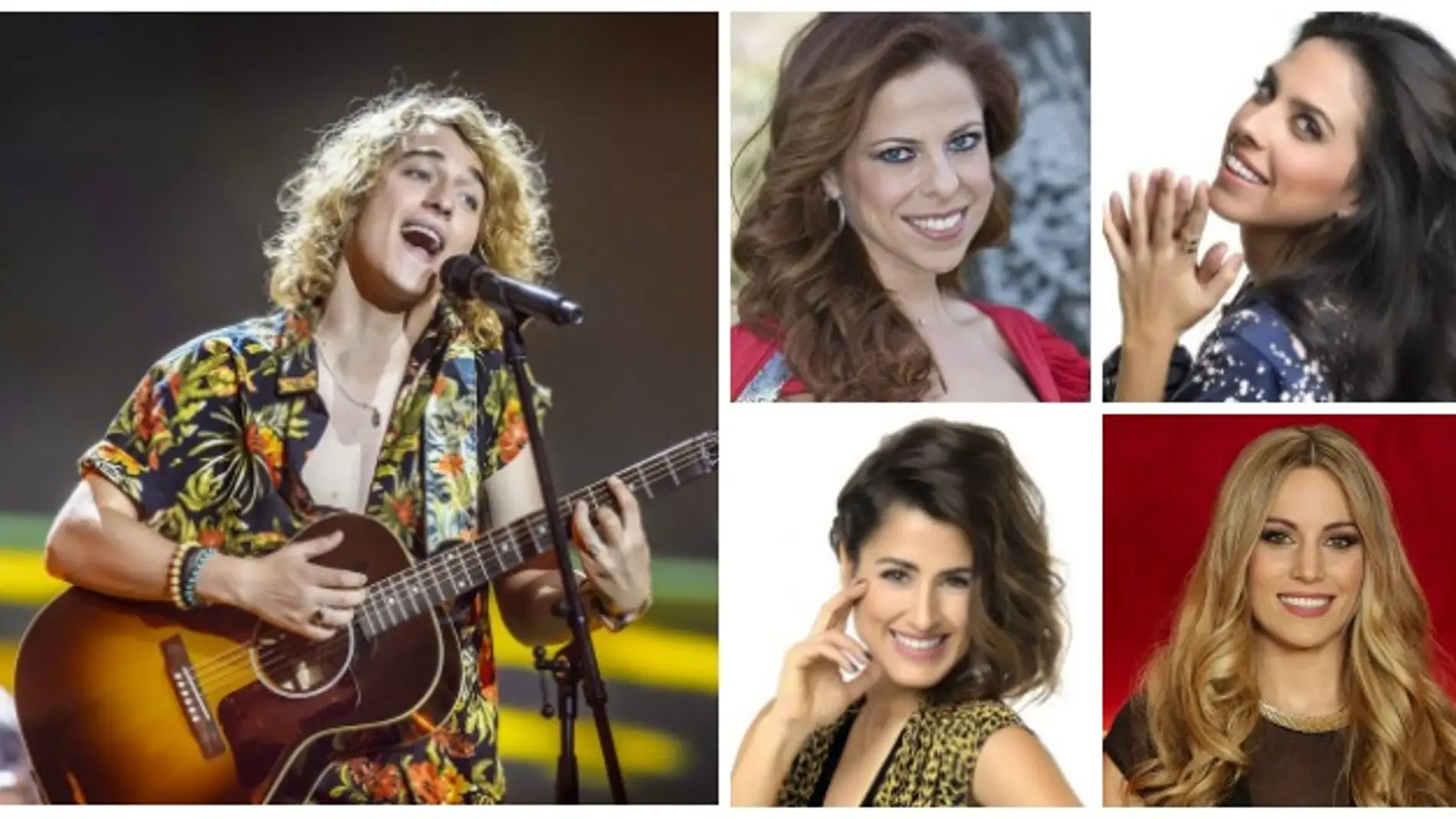 Mirela, Edurne o Pastora Soler le desean suerte a Manel Navarro antes de Eurovisión