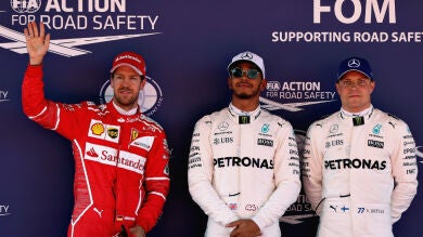 Fernando Alonso consigue el séptimo puesto en la clasificación de España con Hamilton logrando la pole