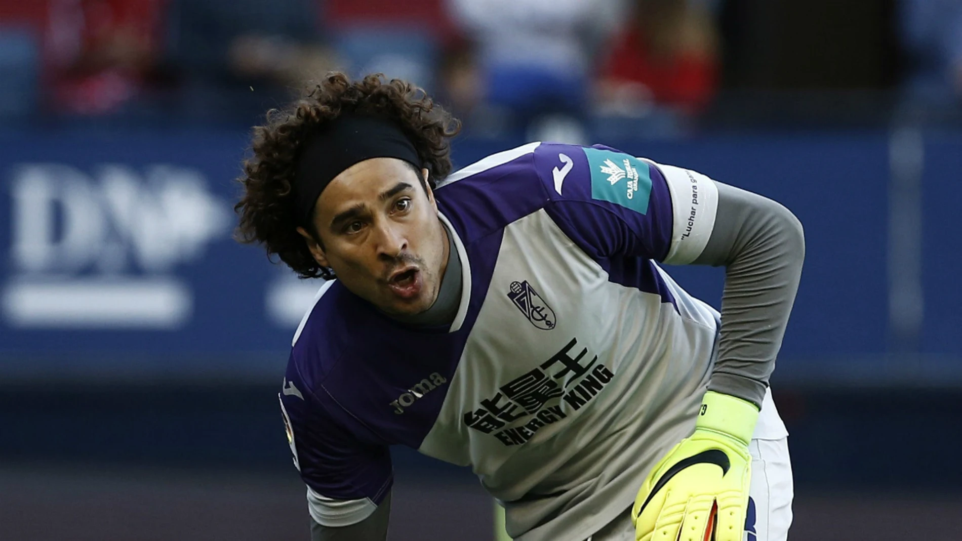 Ochoa, en un partido con el Granada Ochoa, en un partido con el Granada