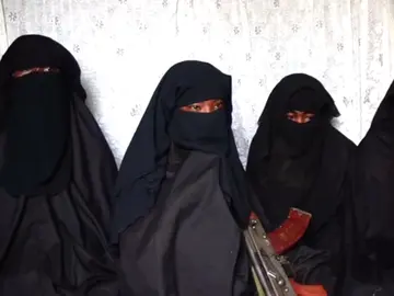 Varias de las niñas de Chibok Varias de las niñas de Chibok