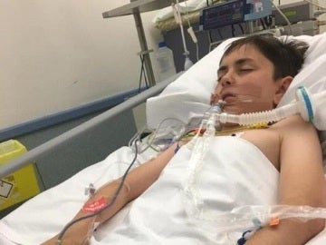 Chase Owen ingresado en el hospital