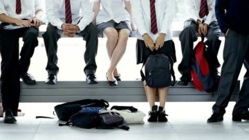 Imagen de unos ni&ntilde;os en un colegio 