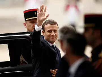 Presidente de Francia, Emmanuel Macron Presidente de Francia, Emmanuel Macron