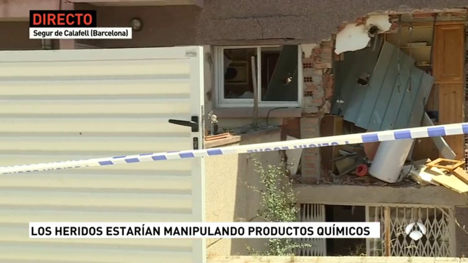 Dos jóvenes heridos graves en una deflagración en una casa de Tarragona