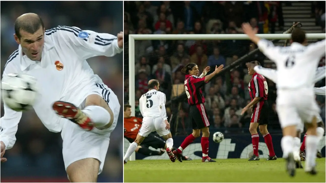 Zidane y su histórica volea en Glasgow