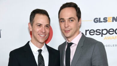Jim Parsons, el protagonista de 'The Big Bang Theory', se ha casado con su novio Todd Spiewak