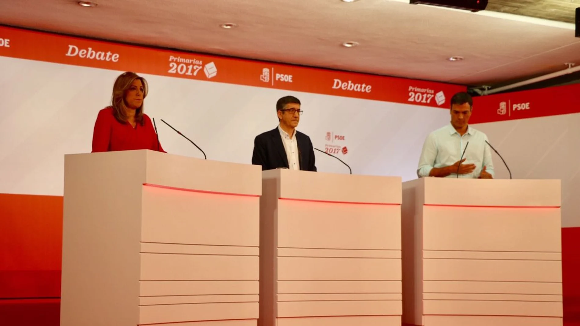 Debate entre los candidatos a las primarias del PSOE Debate entre los candidatos a las primarias del PSOE