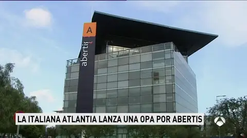 Frame 18.036666 de: Abertis recibe una OPA "amistosa" de la italiana Atlantia valorada en 16.341 millones Frame 18.036666 de: Abertis recibe una OPA "amistosa" de la italiana Atlantia valorada en 16.341 millones