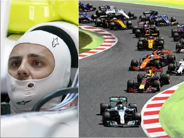 Felipe Massa, en acción en el GP de España Felipe Massa, en acción en el GP de España
