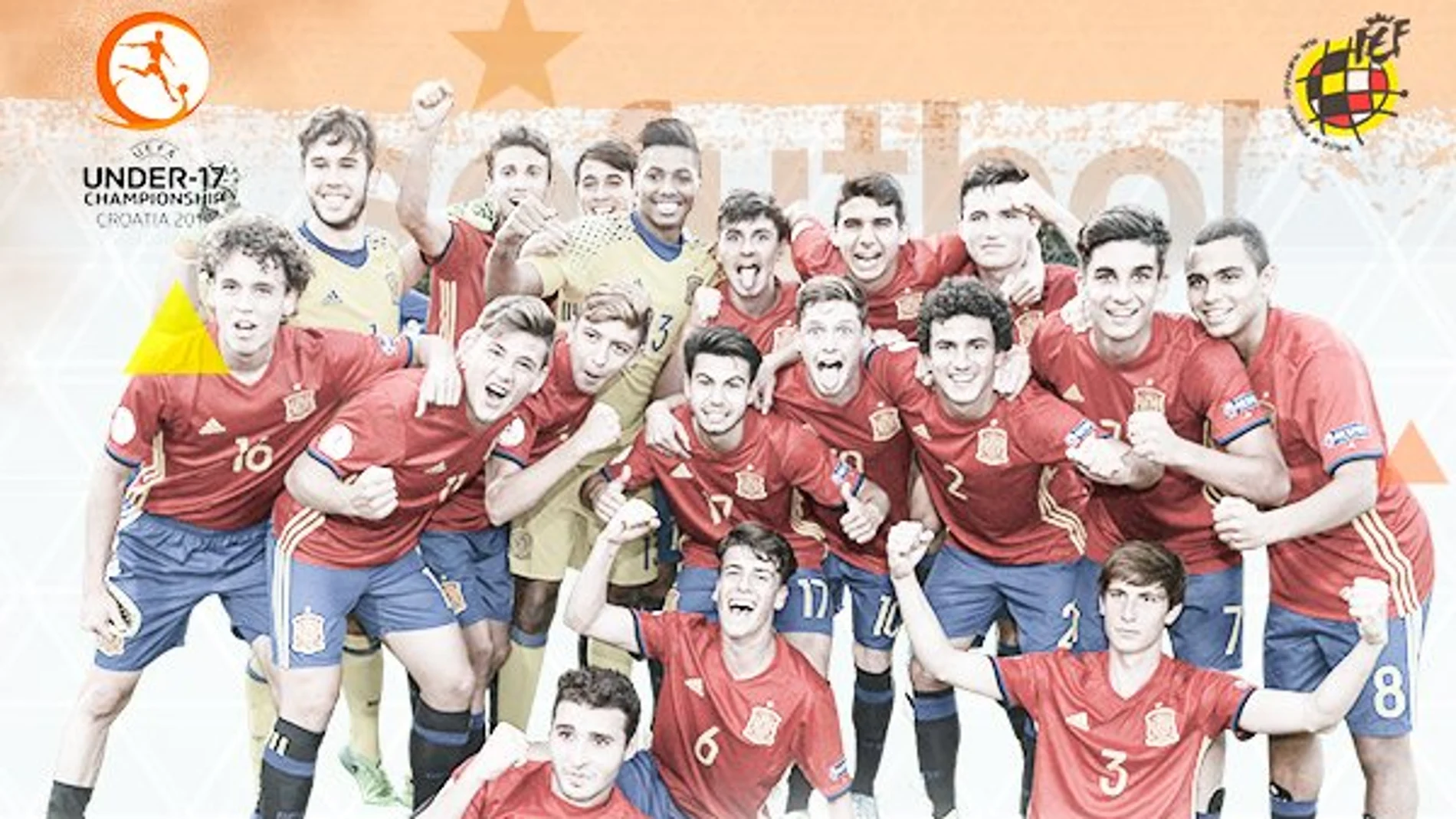 España, a la final del Europeo sub-17 España, a la final del Europeo sub-17