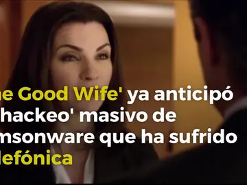 Frame 1.099028 de: 'The Good Wife' ya sufrió un 'hackeo' de ransomware como el de Telefónica Frame 1.099028 de: 'The Good Wife' ya sufrió un 'hackeo' de ransomware como el de Telefónica