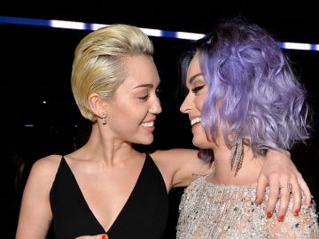Miley Cyrus y Katy Perry