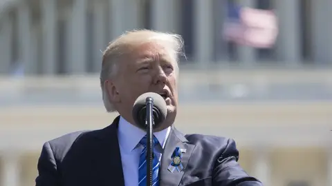El presidente de los Estados Unidos, Donald Trump El presidente de los Estados Unidos, Donald Trump