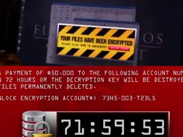 Ataque ransomware en 'The Good Wife' Ataque ransomware en 'The Good Wife'