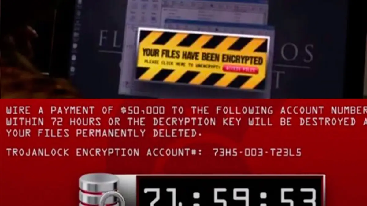 Ataque ransomware en 'The Good Wife' Ataque ransomware en 'The Good Wife'