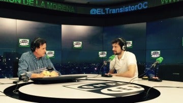 Sergio Llull con De la Morena en El Transistor.