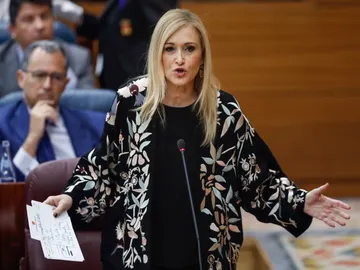 La presidenta regional, Cristina Cifuentes La presidenta regional, Cristina Cifuentes