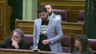 Rajoy le aconseja a Rufián que no falte el respeto a las personas porque 