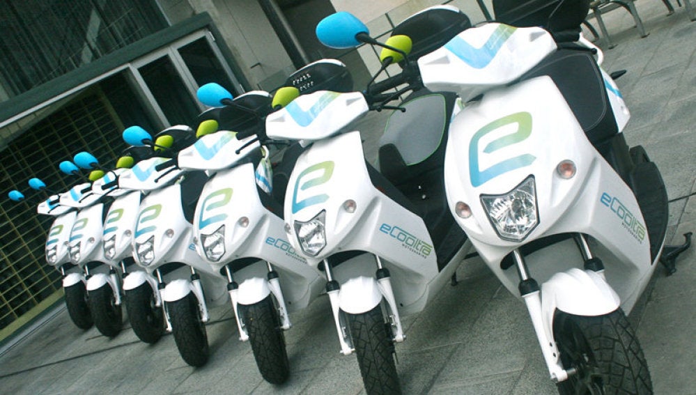 Motos de eCooltra en Madrid
