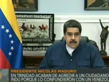 Frame 3.886107 de: Nicolás Maduro, al rey Felipe VI: "Ponga orden en el racismo y el fascismo que surge de la derecha española" Frame 3.886107 de: Nicolás Maduro, al rey Felipe VI: "Ponga orden en el racismo y el fascismo que surge de la derecha española"