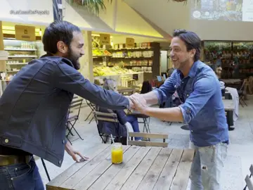 Jon Plazaola: "Me he llevado a Quique al huerto" Jon Plazaola: "Me he llevado a Quique al huerto"