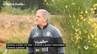 Tremenda bronca de Paco Herrera a sus jugadores: 