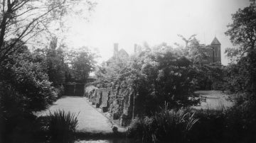 Los jardines del castillo de Sissinghurst, en Kent (Reino Unido)