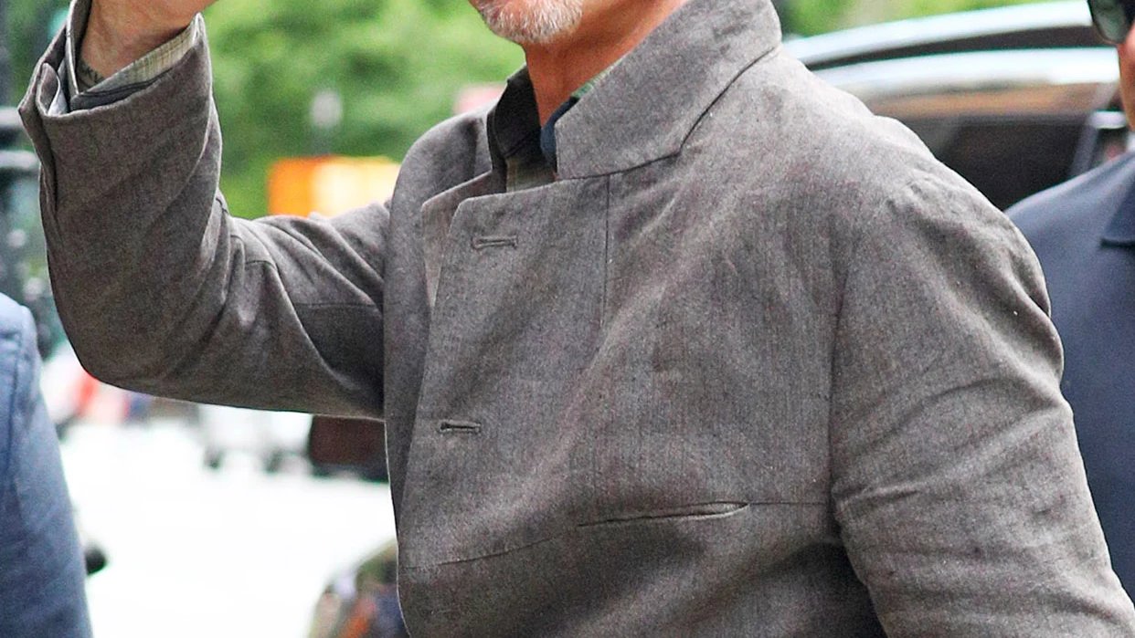 Parece que el actor recupera poco a poco la sonrisa