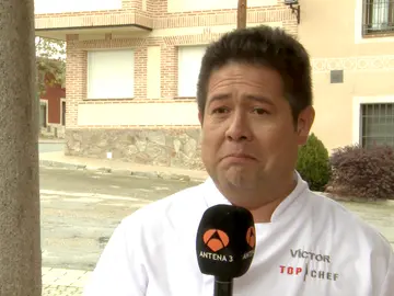 La sorprendente serenidad de Víctor Gutiérrez minutos antes de la final La sorprendente serenidad de Víctor Gutiérrez minutos antes de la final