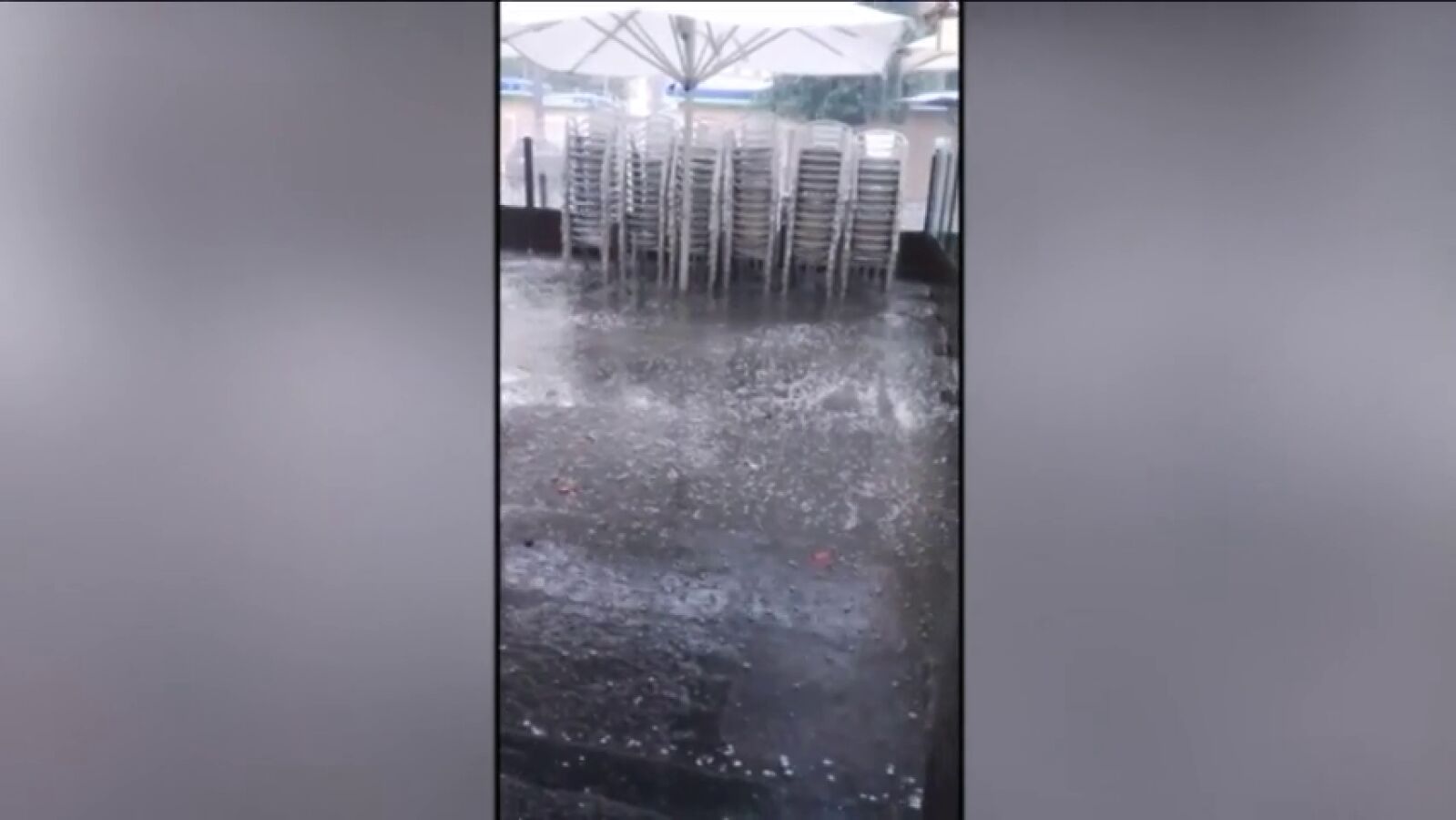 Fuertes granizadas sorprenden en Castilla La Mancha y veintidós provincias están en alerta por lluvias, tormentas y fuerte viento