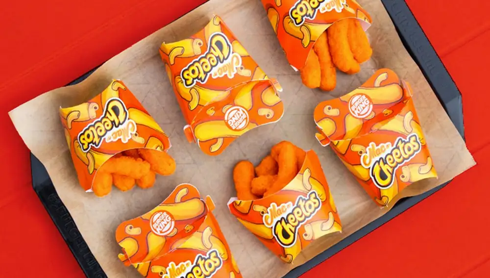 Los Mac n' Cheetos, un snack increíble.
