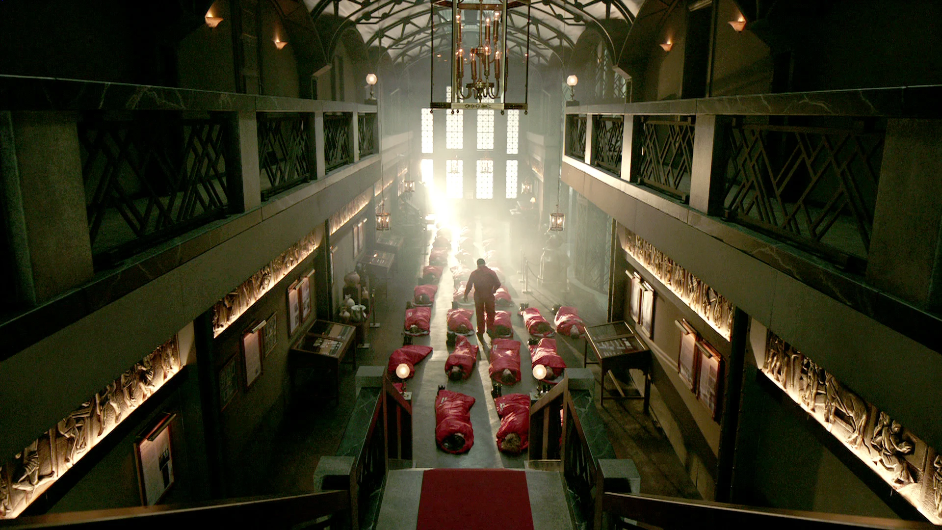 'La casa de papel', una serie que se adentra en el museo de la Fábrica Nacional de Moneda y Timbre