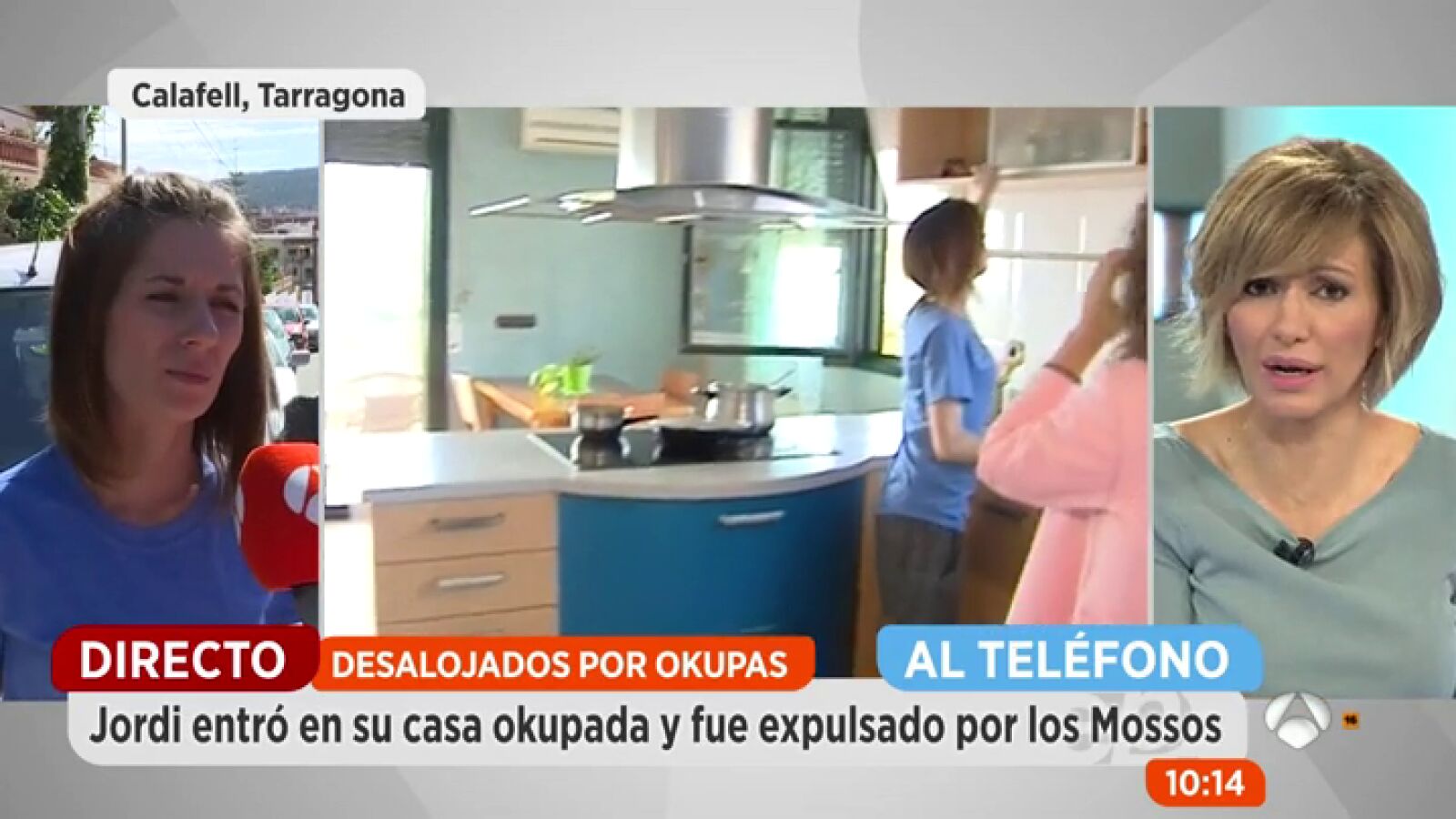 Unos okupas denuncian a los propietarios de la vivienda en la que viven por entrar en ella